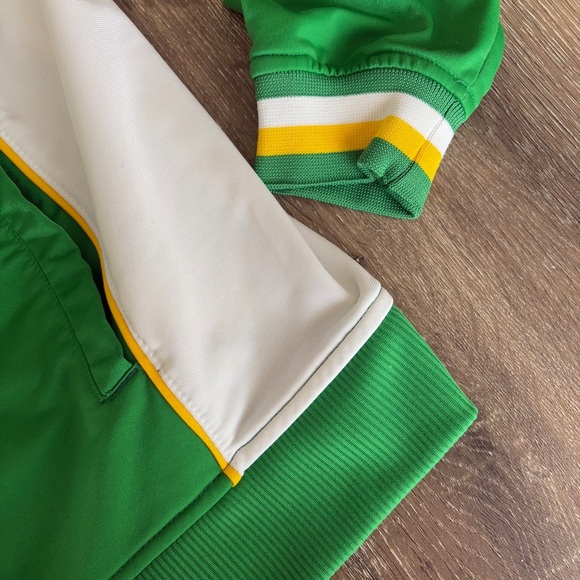 Bright Green Retro Full-Zip Track Jacket - Picture 5 of 11